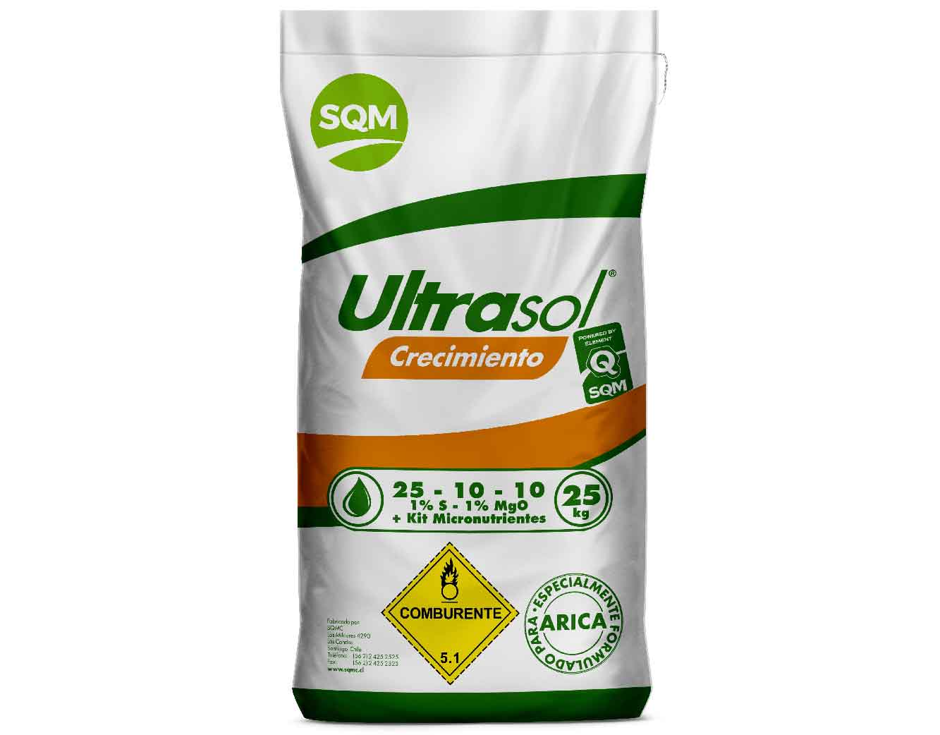 Ultrasol crecimiento Arica